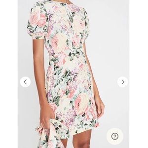 Faithfull the Brand Mini Dress Floral Print Sidonie Venissa Size 8 NWT